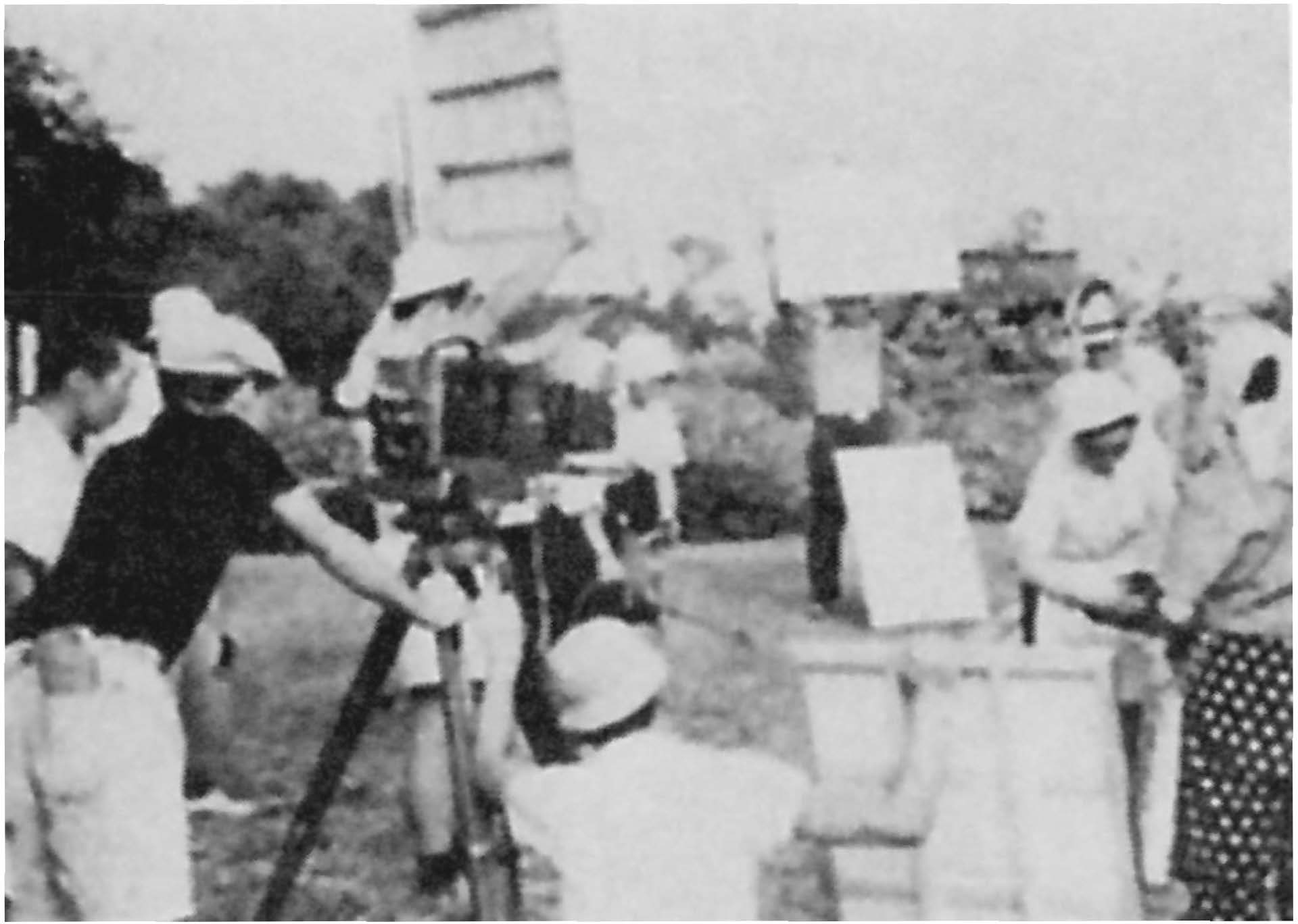 『さようなら蚊とはえさん』ロケ風景