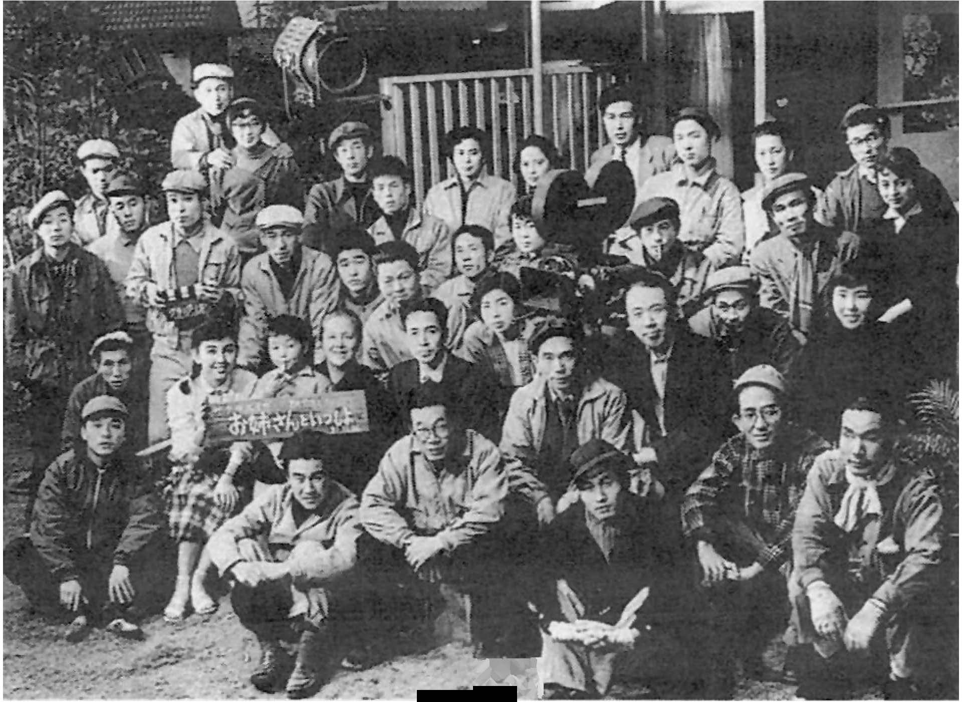 『お姉さんといっしょ』スタッフ記念撮影