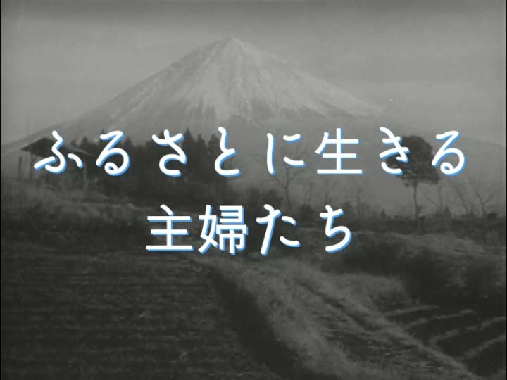 ふるさとに生きる主婦たち