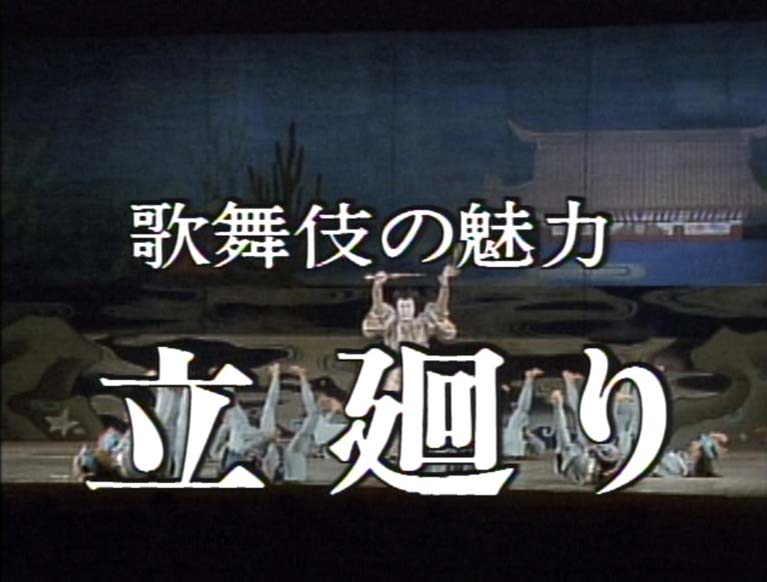 歌舞伎の魅力　立廻り