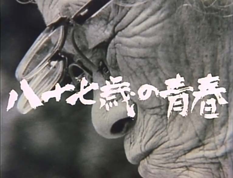 八十七歳の青春　
市川房枝生涯を語る（完全版）(短縮版）